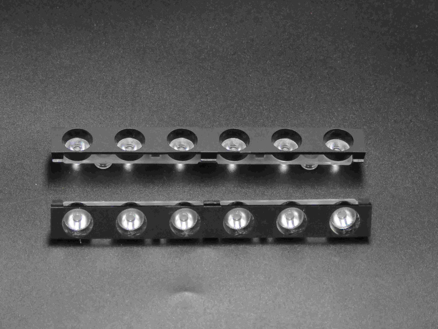 24 degree 12mm linear light lens array for COB led 3030 optical lens small size lens factory