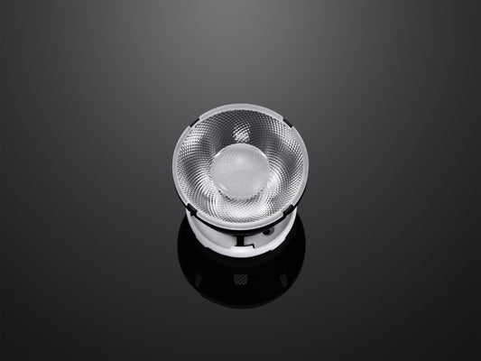 55mm 15 24 36 degree OEM Led indoor Light Lens Cob Lenses ledil lens manufacture
