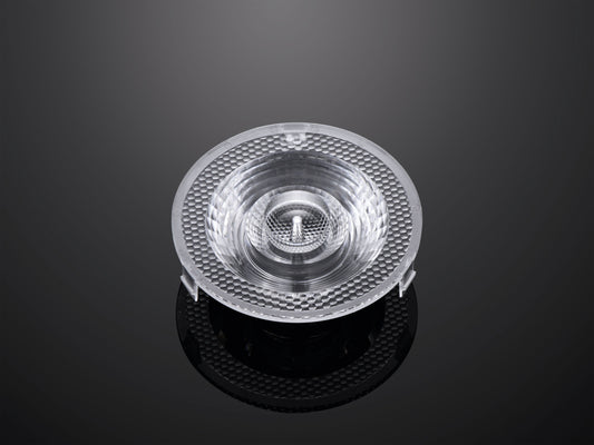 COB Spotlight lens 76mm diameter optical lens for commercial lighting
