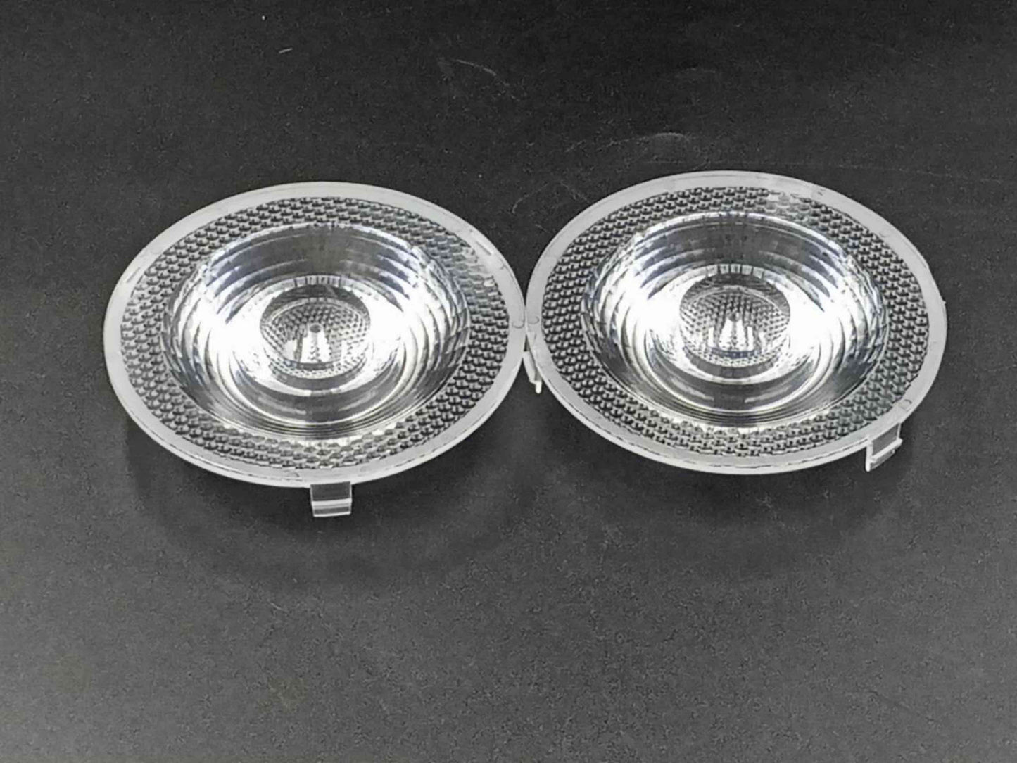 COB Spotlight lens 76mm diameter optical lens for commercial lighting