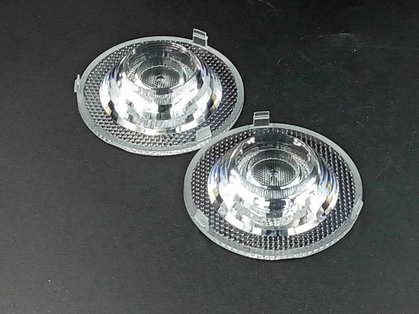COBスポットライトレンズ商業用照明用直径76mmの光学レンズ