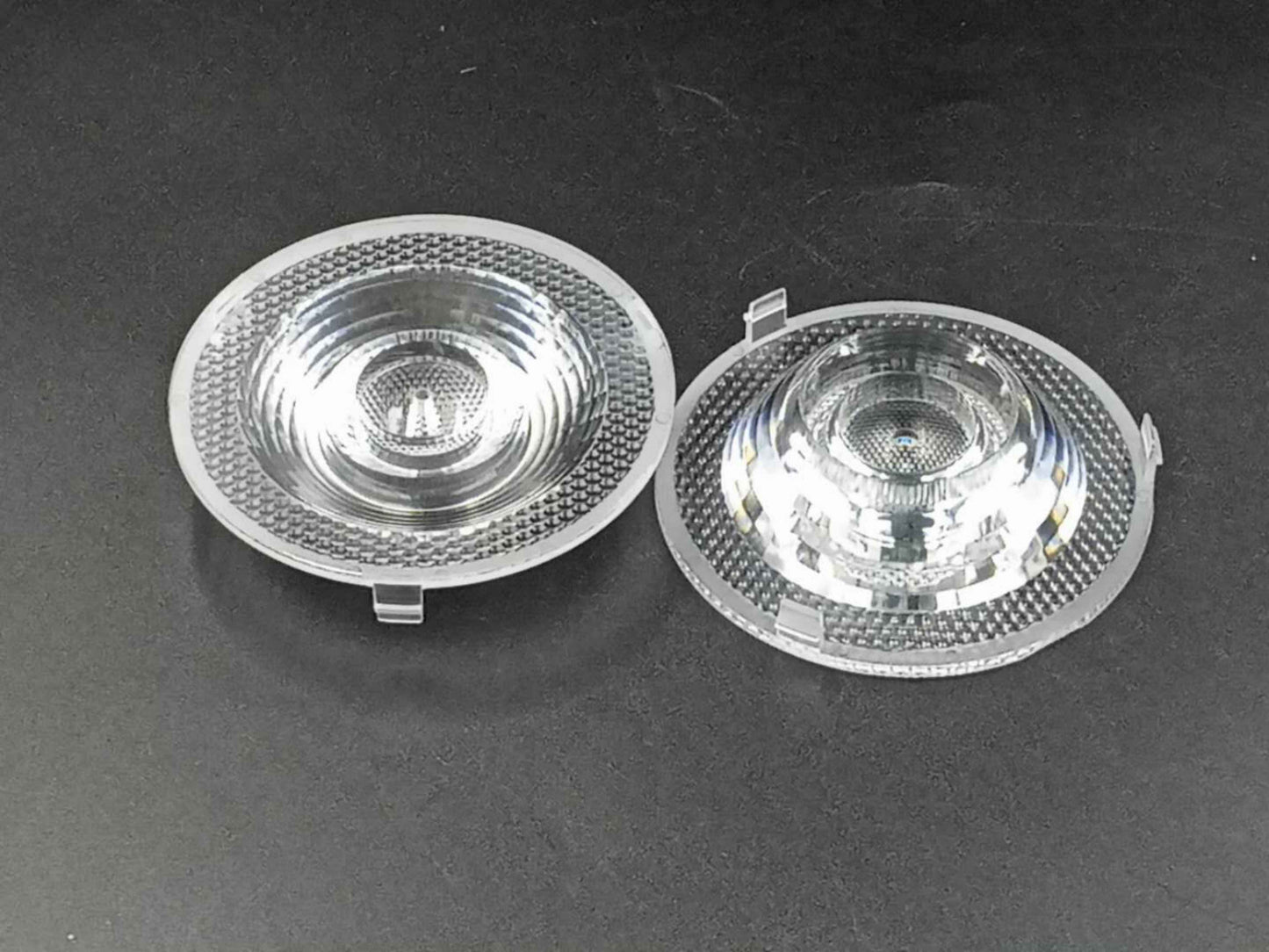 COB Spotlight lens 76mm diameter optical lens for commercial lighting
