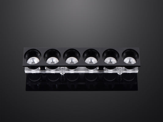 20mm 24 36degree Linear Led Light Lens Magnetic Optics Led Lighting