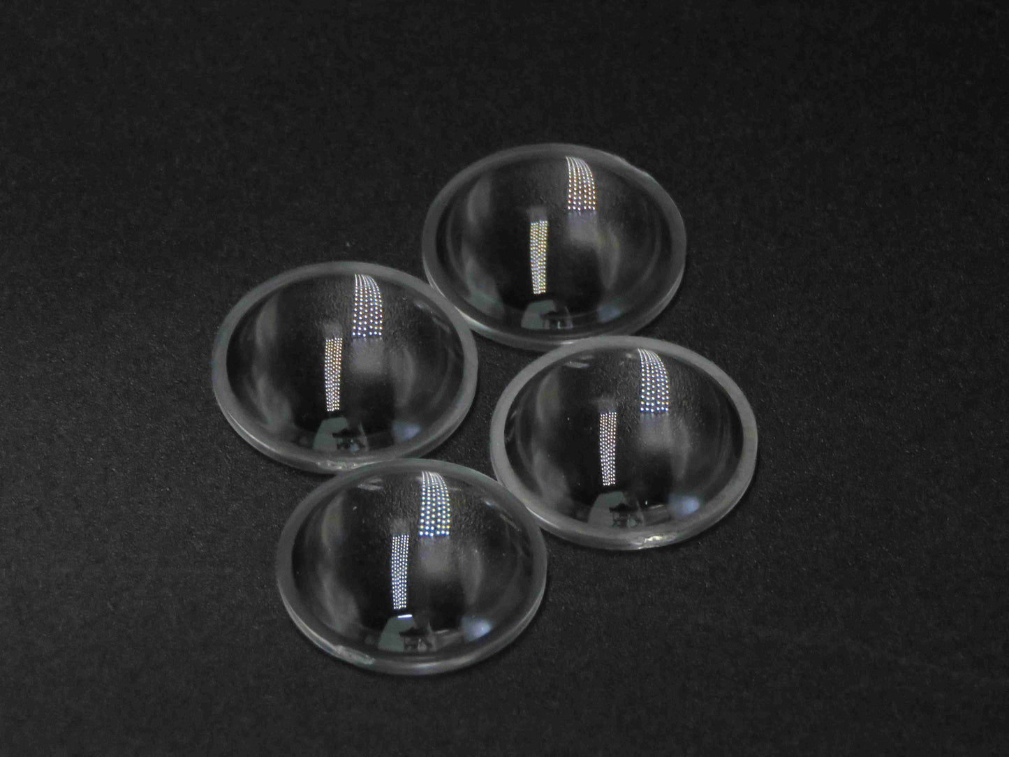 Lentilles led de 21.5 mm pour les fabricants de lentilles de lampe de projection concentrant la lumière du projecteur