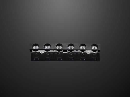 مجموعة عدسات ضوء خطي 24 درجة 12 مم لـ COB led 3030 عدسة بصرية مصنع عدسات صغيرة الحجم