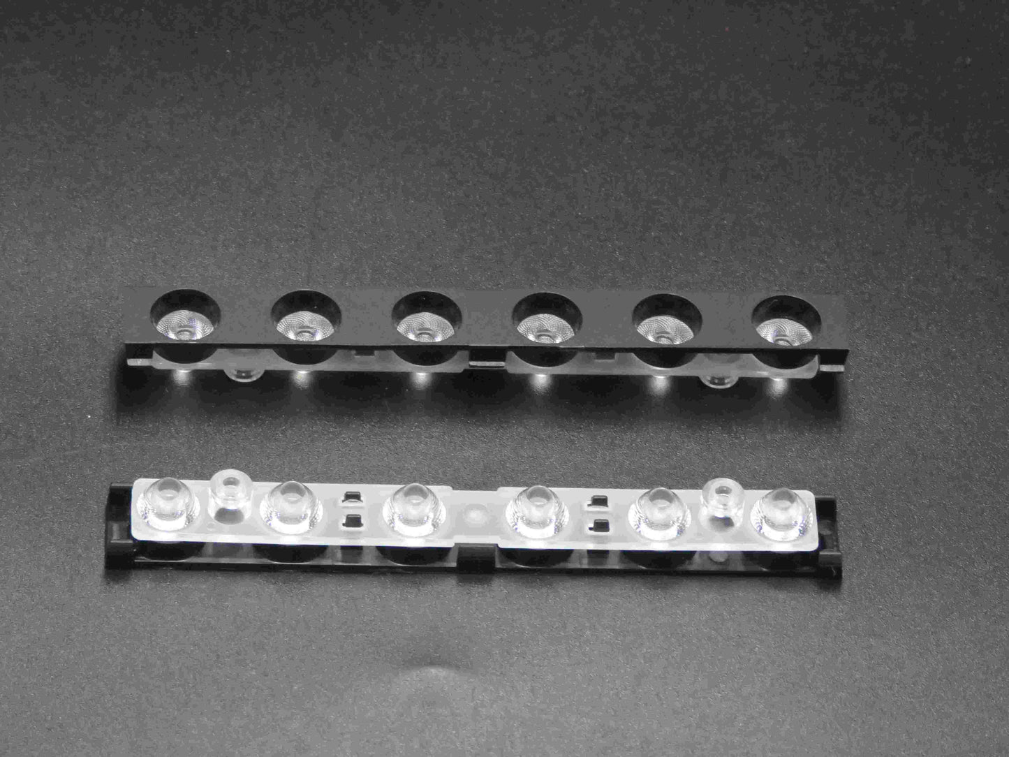 24stupňové 12mm lineární pole čoček pro COB led 3030 optické čočky malé velikosti továrny na čočky