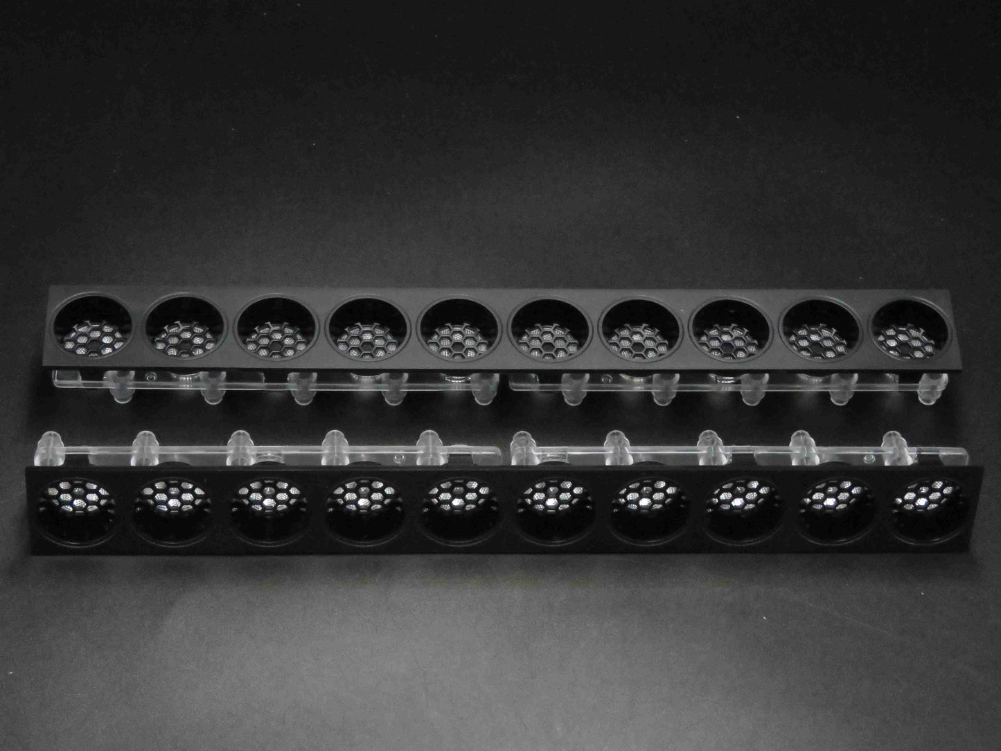 3030 3535 led Optical Lens Manufacturer Narrow Degree Light 10 In 1 Led grid Reflectors