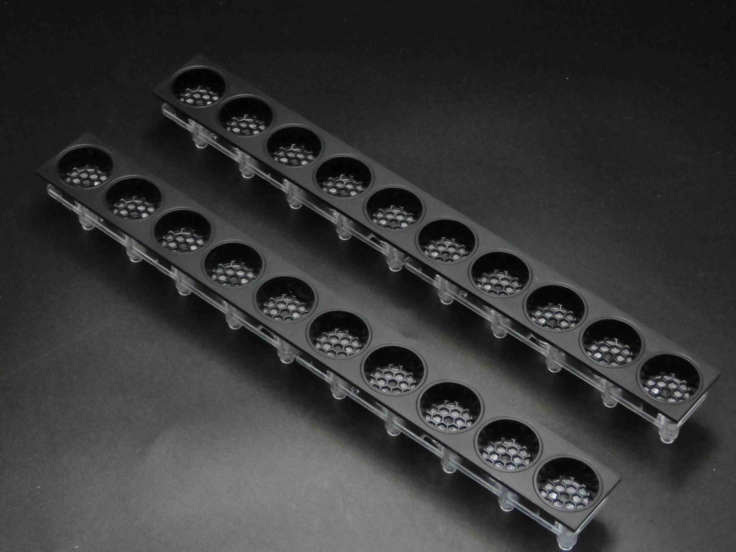 3030 3535 led Optical Lens Manufacturer Narrow Degree Light 10 In 1 Led grid Reflectors