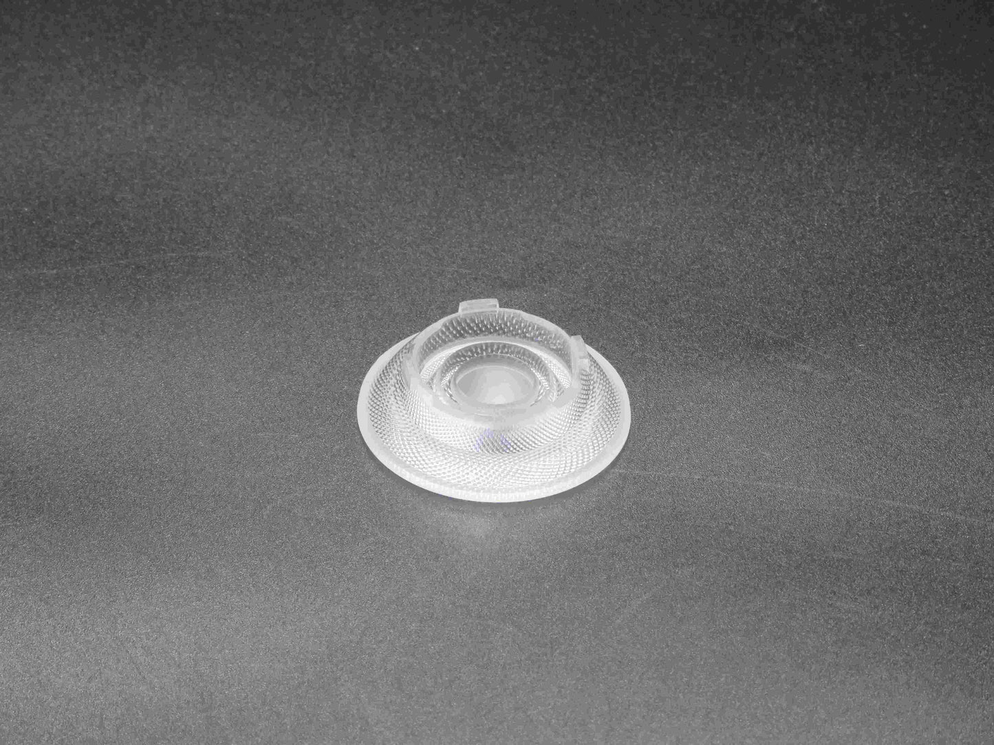 45MM napájecí PMMA Fresnelova čočka Optická LED čočka Ultratenká vnitřní antireflexní maloobchodní LED čočka