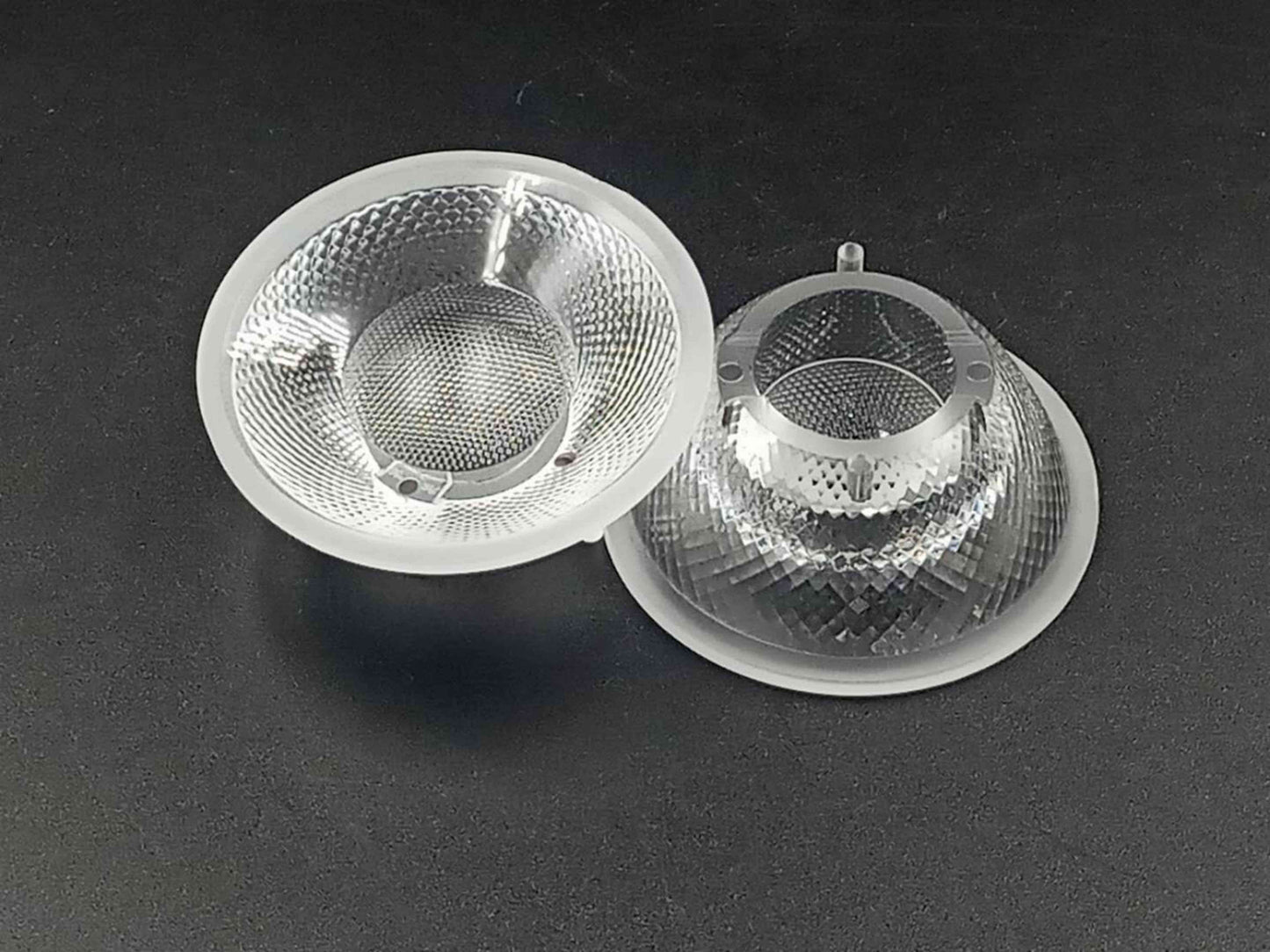 60mm cob lens 15 24 36 degree pmma cob lens customized led Spotlight lens