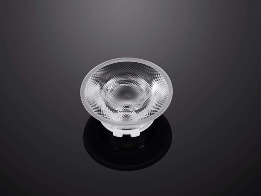 COB ใหม่ Ultra-thin Anti-Glare เลนส์เครื่องซักผ้าฝาผนัง LED เลนส์ที่มีประสิทธิภาพสูงเลนส์แสงสม่ำเสมอเลนส์ tir