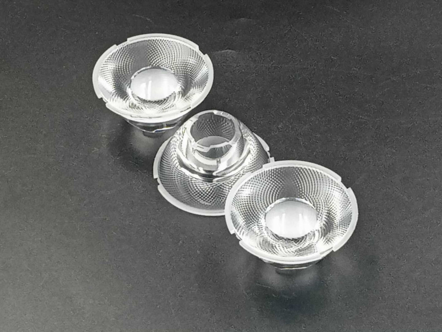 Cob Optics Customized Lenses Stropní lineární dráhové světlo Dodávka 50mm čočky cob čočky