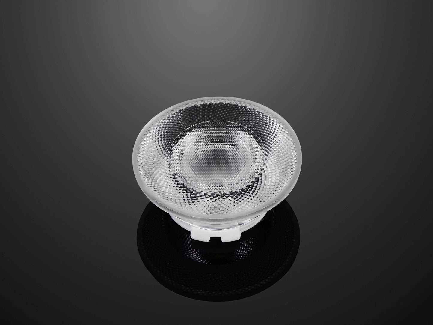 Komerční světelné čočky Ultratenká antireflexní čočka COB s úzkým paprskem 12 24 36 60° PMMA čočka