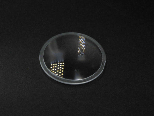 Kustom Clear PMMA Round Spherical Biconvex Magnifying Lens pabrik