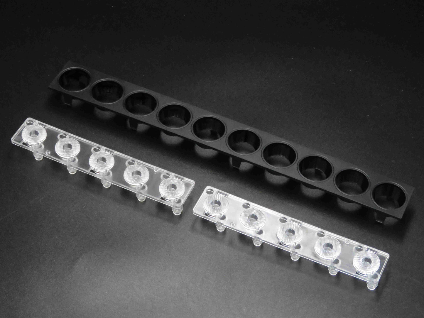 High Quality Linear Lighting Profile Optical PMMA PC Led Linear Lens 24 36 Degree Led Reflector