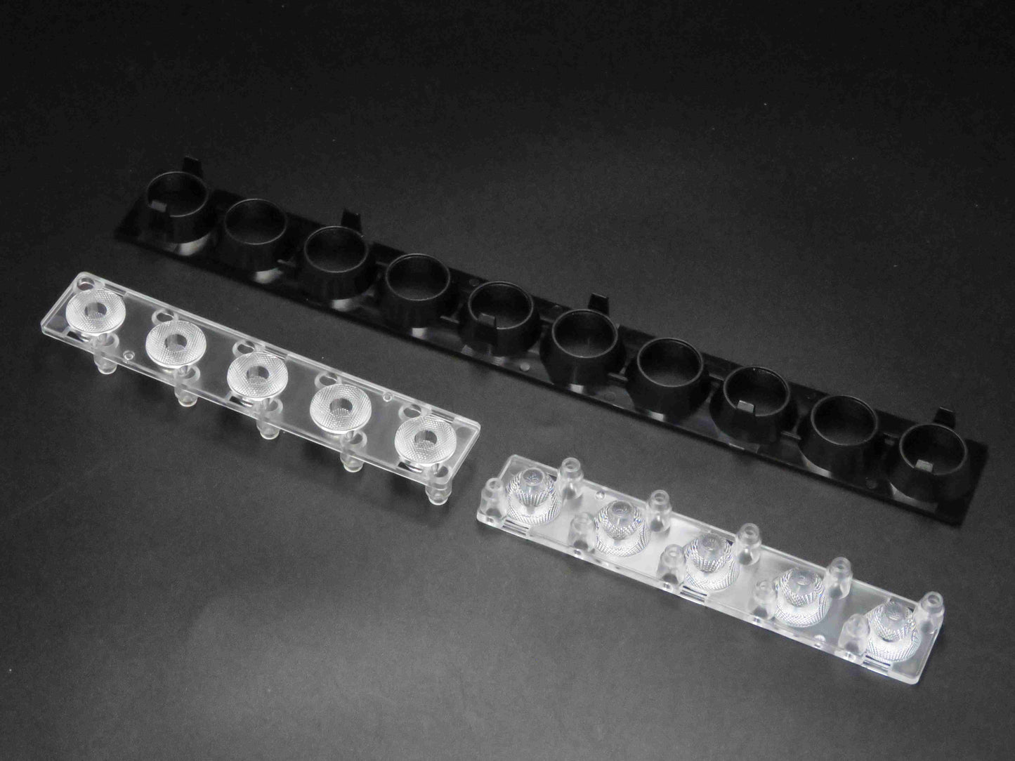 High Quality Linear Lighting Profile Optical PMMA PC Led Linear Lens 24 36 Degree Led Reflector