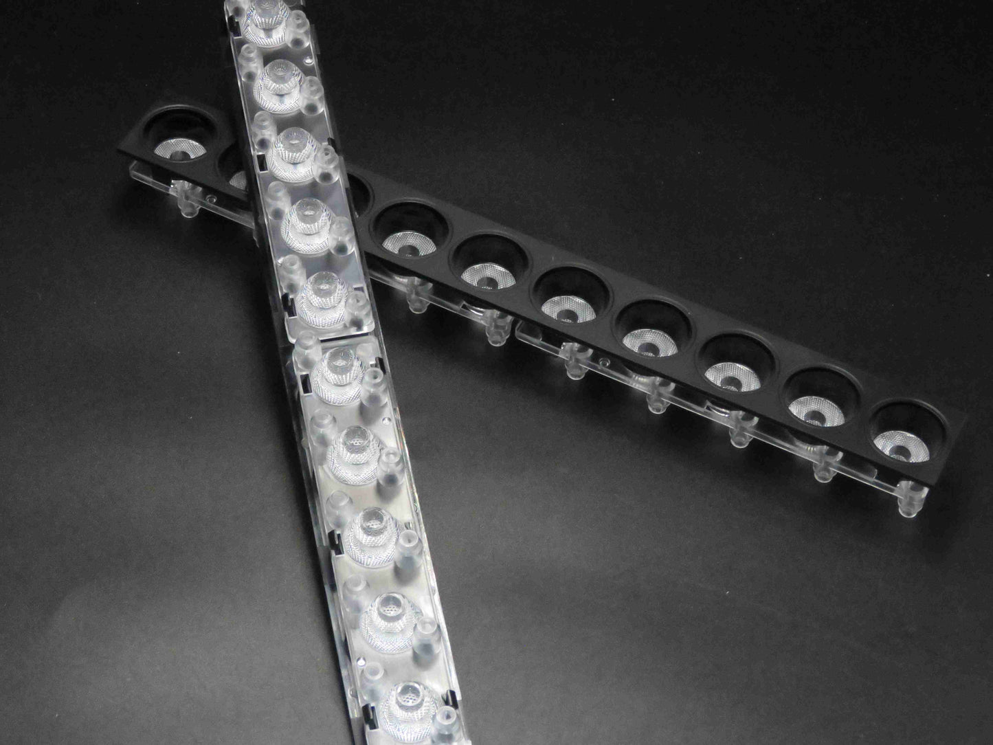 High Quality Linear Lighting Profile Optical PMMA PC Led Linear Lens 24 36 Degree Led Reflector