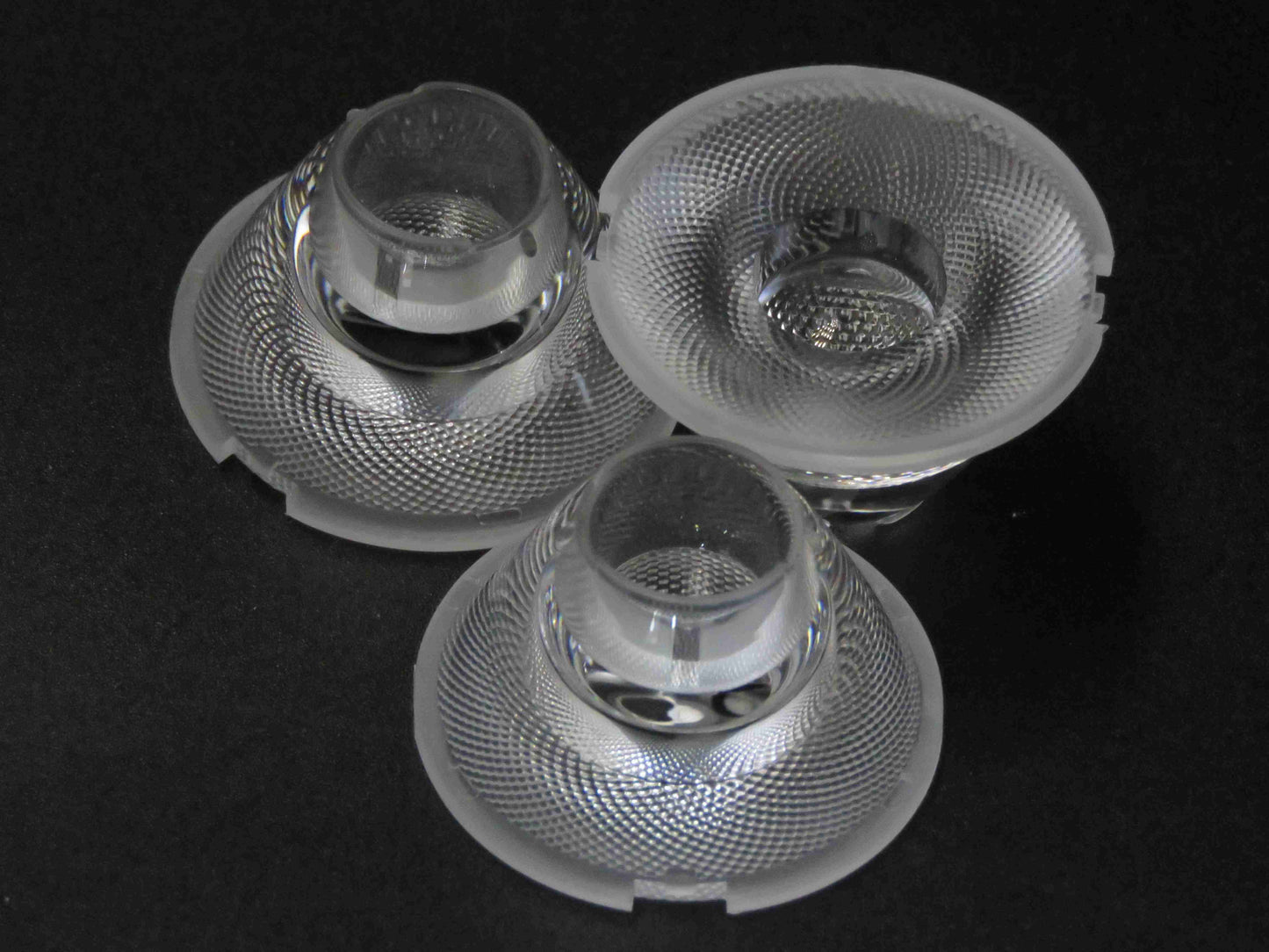 Високо отразяваща оптична пластмасова лампа за миене на стена Led обектив Вътрешна стенна лампа фабрика за лещи
