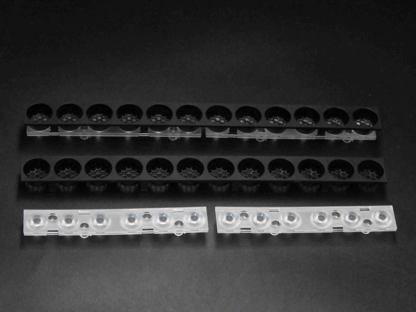 Manufacturer 20MM PMMA Linear Optical LED Lens Module Indoor Retail Commercial Optical Lenses