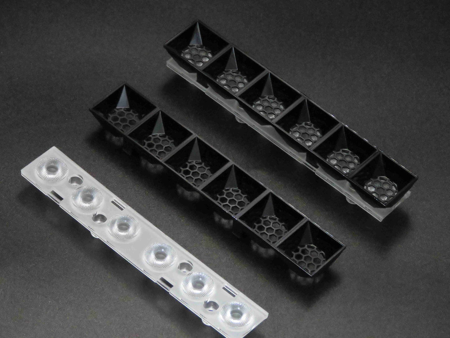 Office Lighting Optical Lenses PMMA 20mm Led Optical Indoor Parts OEM Linear Light Lens