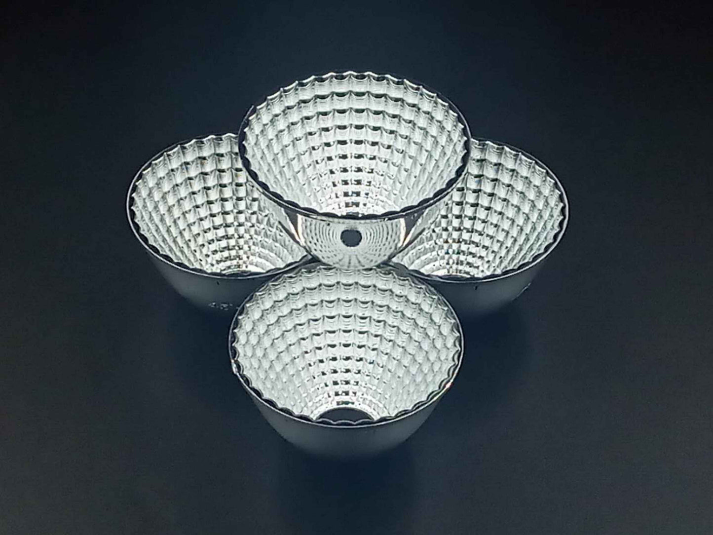 Optische reflektierende Abdeckung 60 mm Lampe Cup-Produktion reflektierende Abdeckung Cob-LED-Reflektoren