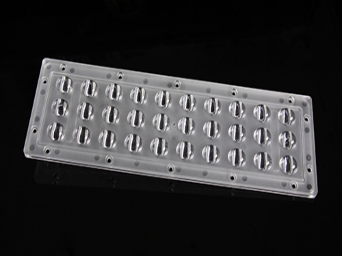 PCランプ部品卸売LED金型加工洪水プラスチック街路灯レンズ