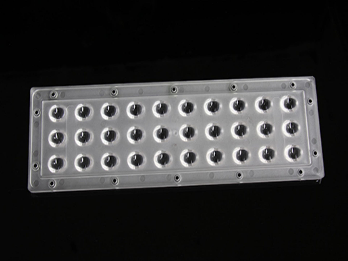 Части за компютърна лампа на едро Led Mold Processing Flood Plastic Street Light Lens