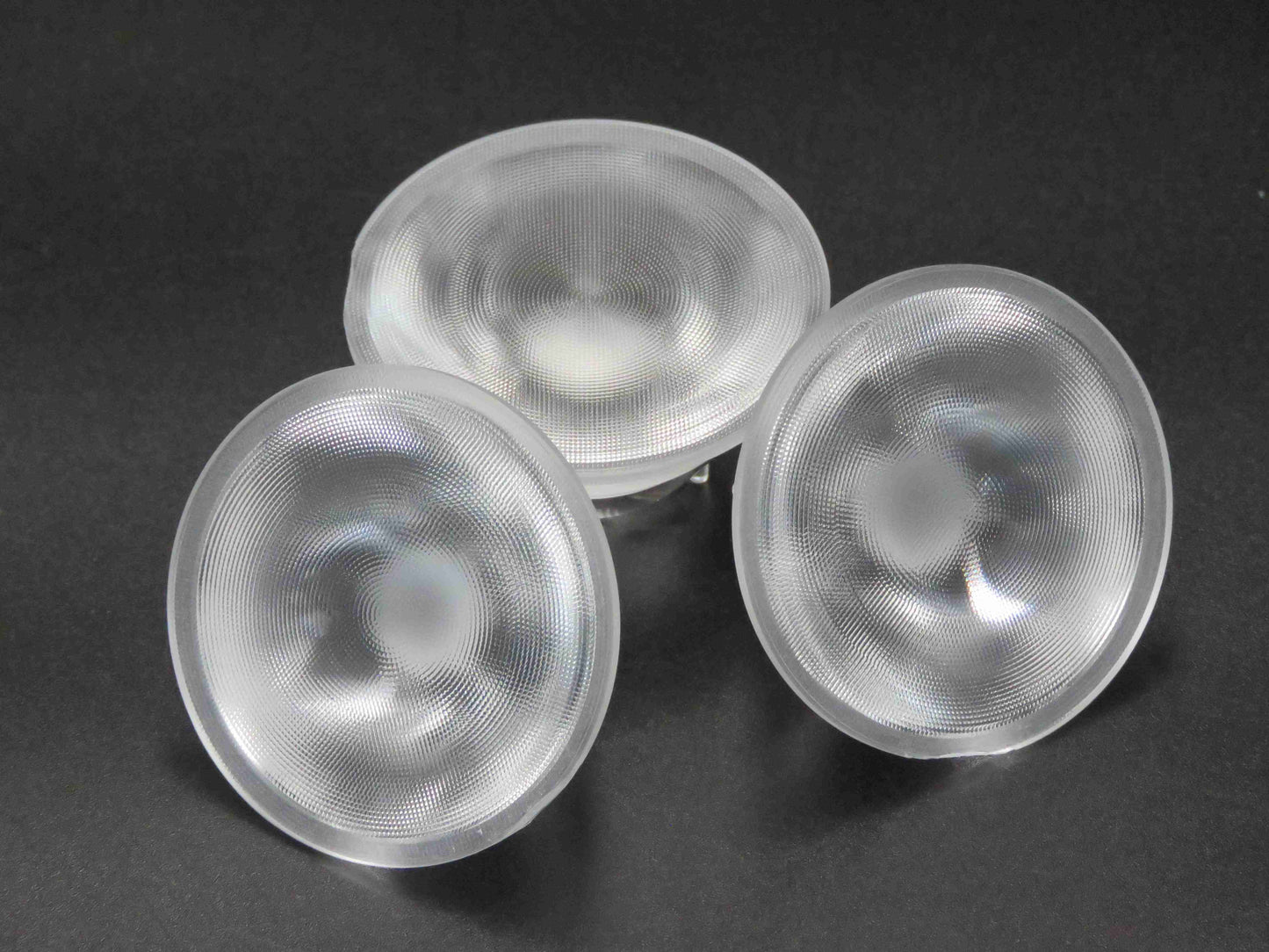 PMMA лещи Производител Оптична пластмаса Търговско промишлено осветление Led Spotlight COB Lens